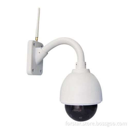 HD Wireless PTZ Dome IP Camera with 21 Pieces IR LEDs, Supports Two-way AudioNew